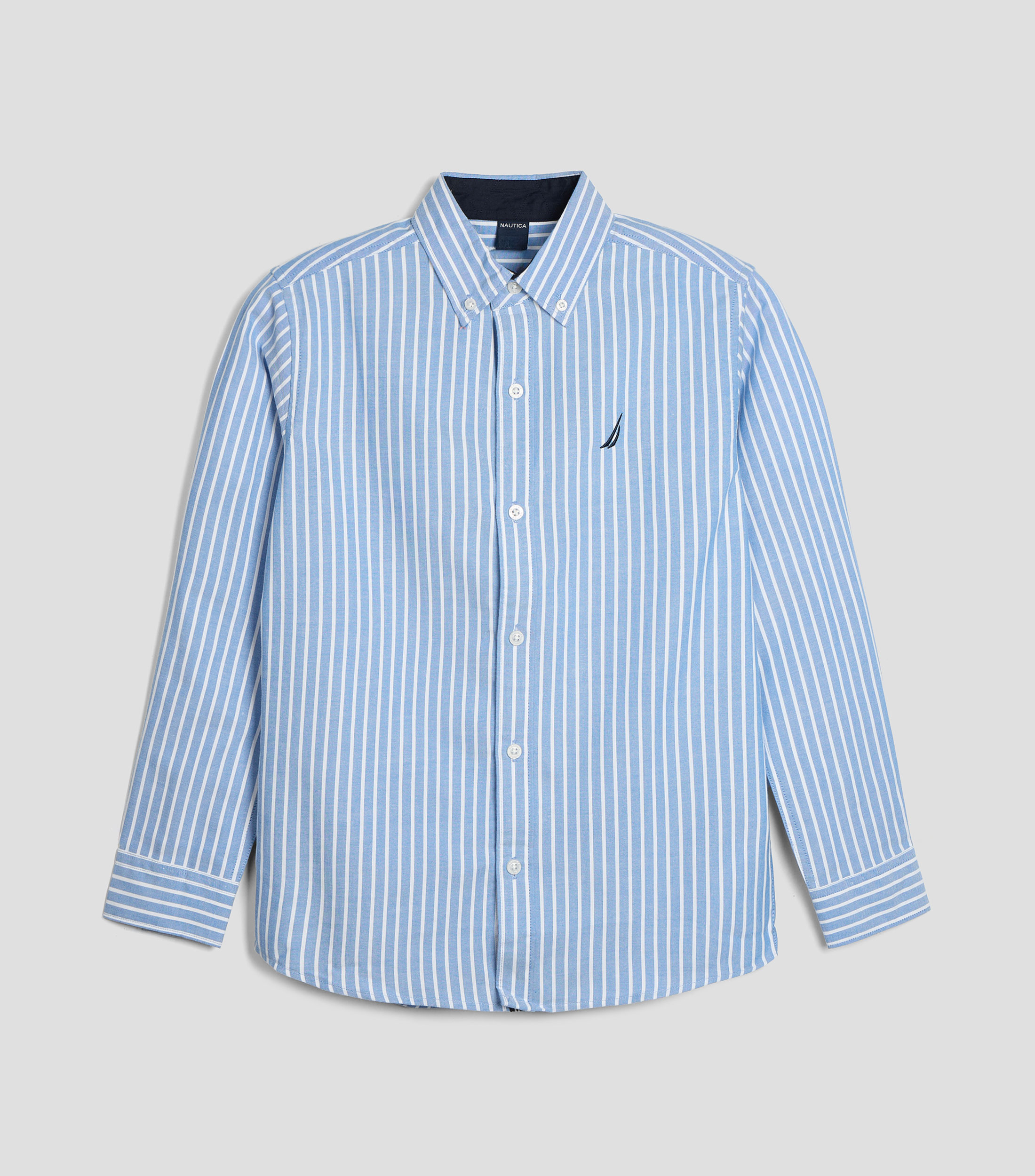 Camisa de rayas manga larga Niño